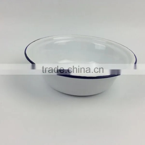 Enameled Dishes,Enameled Large Plates,Carbon Steel Enameled Bowl,Enameled Cookware,Enameled Tablewares