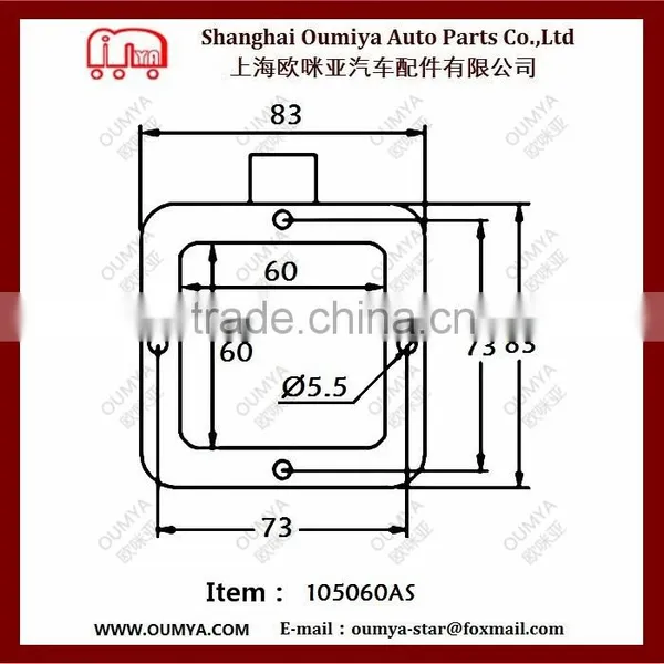 Paddle Latch / Toolbox Locks and Latches 105060AS photo-3