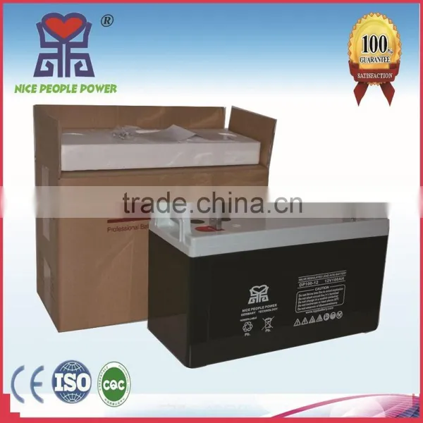 12V100AH Vrla Battery for the Solar DC Fan With With Rich Professional Experience photo-4