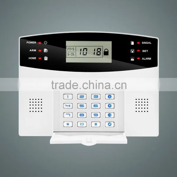 New Hot Sales Series YL-M2B LCD Display With Time Clock GSM Wireless Home Burglar Security Alarm System photo-6
