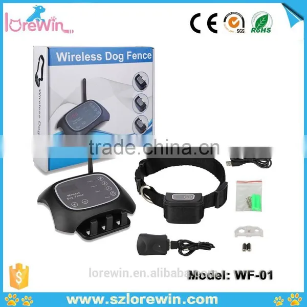 the Latest Outdoor Electric Dog Fence System, Protable Wireless Invisible Electric Fence For Dog, Cheap Dog Run WF-01 photo-5