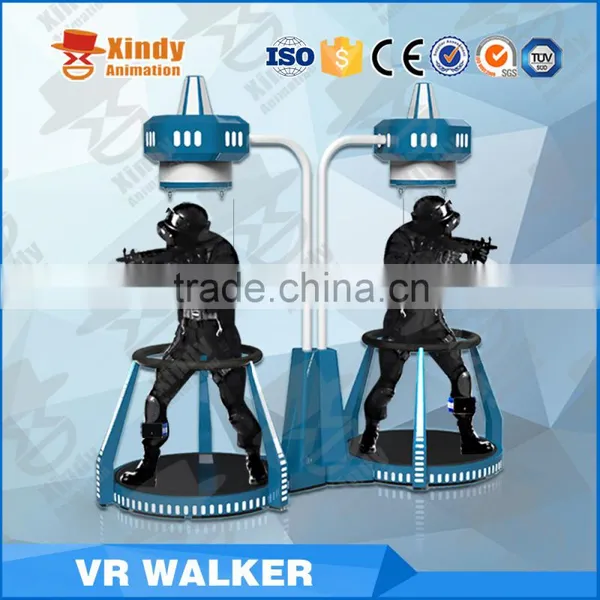 Newest Most Attractive CS Game Equipemnt VR Headset 9D VR Simulator VR Walker photo-6