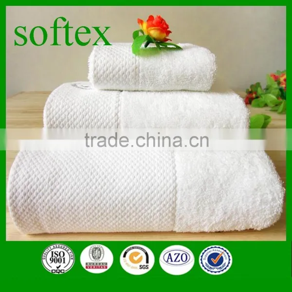 100% Cotton Luxury White Bath Towels for Hotels Extra Soft photo-2