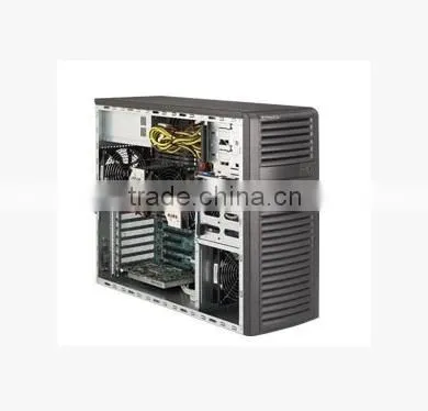 CSE-731D-300B Black Mid-tower Server Chassis with Card Reader 300W 2 External 3.5" Drive Bays