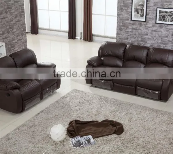 Modern General Leather Home Used 1+2+3 Black High Quality Sofa AL370-B photo-4