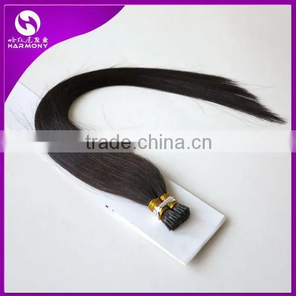2016 Full Cuticle Double Drawn Blonde Silky Straight Hair 100% Human i Tip Hair Bulk i Tip Hair Extensions for Black Women photo-2