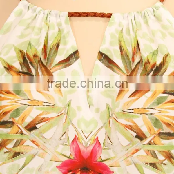 NEW Arrival 2015 Summer Women's Sleeveless Shirt Chiffon Blouse Tops photo-5