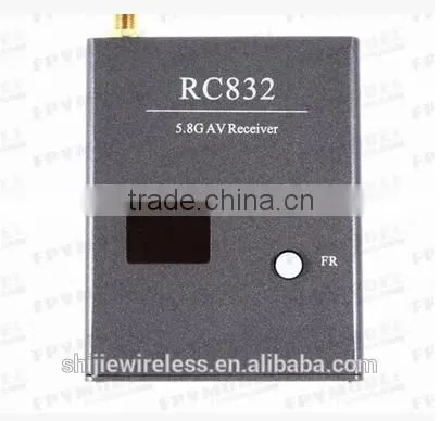 5.8G 40CH FPV Wireless AV Receiver W/ LED Channel Display RC832 New Race Band photo-3