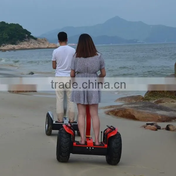 48V Li-ion Battery Powered Off Road 2 Wheel Self Balancing Electric Vehicle photo-3