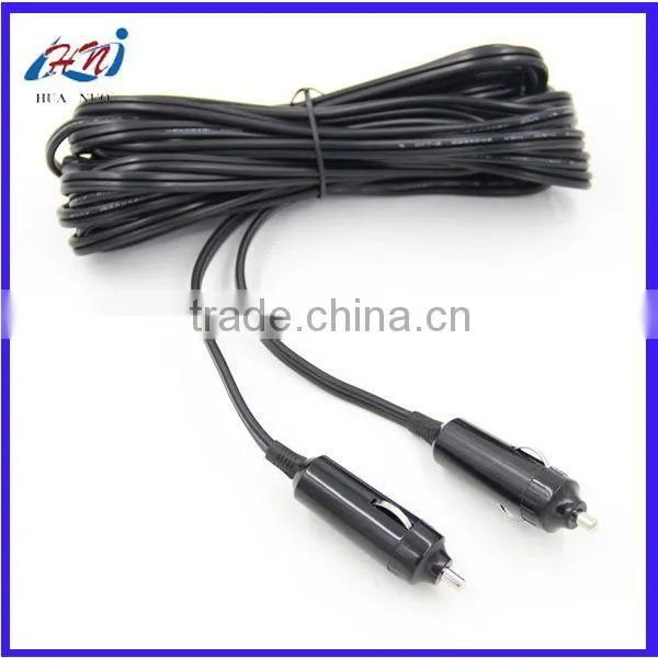 Car Charger With Two Cigarette Lighter Plugs and Cable photo-4