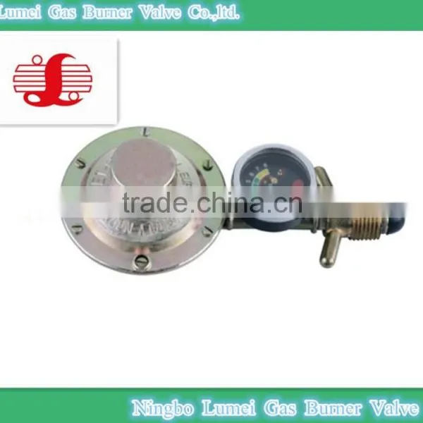 Valve for Pressure Gauge, Safety Gas Regulator With Meter & ISO9001-2008