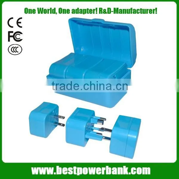 HC-006 Mobile Phone Battery Power Adapter, Dual Usb Unversal Charger photo-2