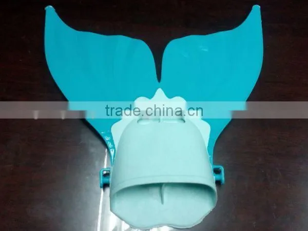 Kids Mermaid Swimming Fins Monofins and Mermaid Tail Trainning Monofin photo-2