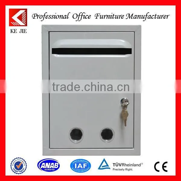 Wall mounted stainless steel mailbox, letterbox, postbox