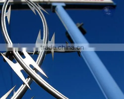 Direct Factory Stainless Steel Razor Wire/galvanized Razor Wire Fencing/cheap Razor Wire photo-2