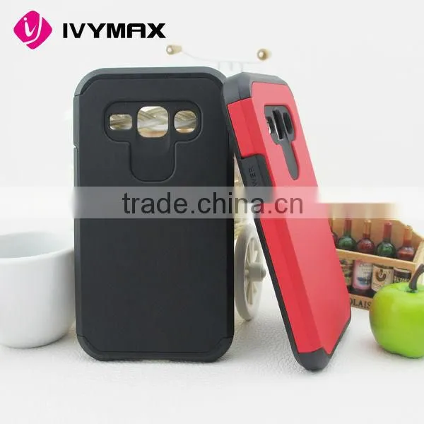 Slim Armor Heavy Duty Hybrid Hard Case for Samsung Galaxy J1 photo-2