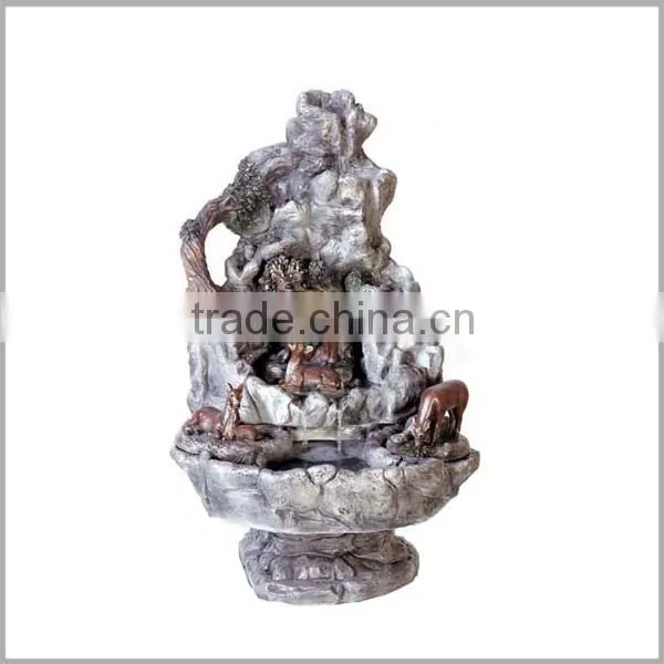 Antique Large Brass Elk Statue Sculpture for Garden Decoration photo-5