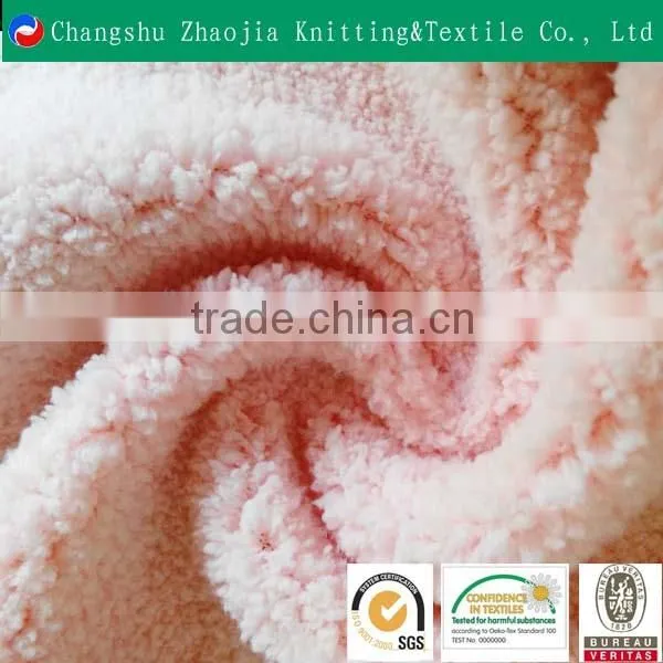Changshu Factory Production Home Textile Blankets Yarn Dyed Supersoft Plush Fleece Fabric