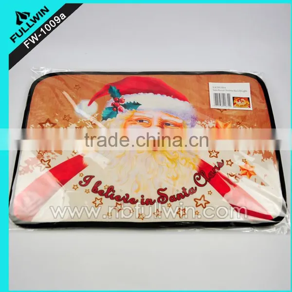 Father Christmas Musical Christmas Door Mat With LED Lights 60 x 40cm Indoor Decoration Quality Choice photo-3