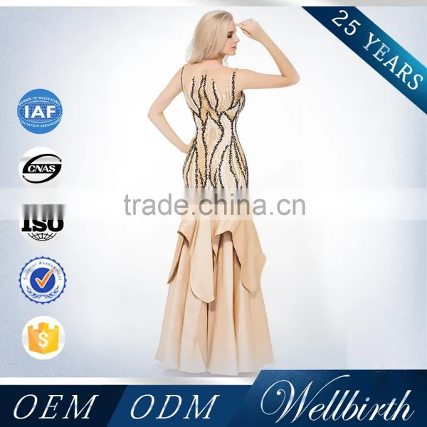 Top Import Crystal Beaded Tea Length Wedding Dress Patterns Free photo-5
