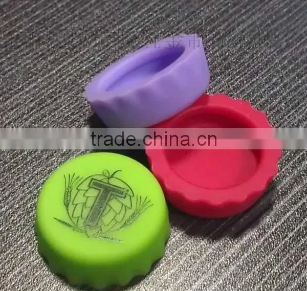 Food Garde Any Pantone Color Beer Saver Reusable Silicone Bottle Cap, Beer Bottle Caps for Sale
