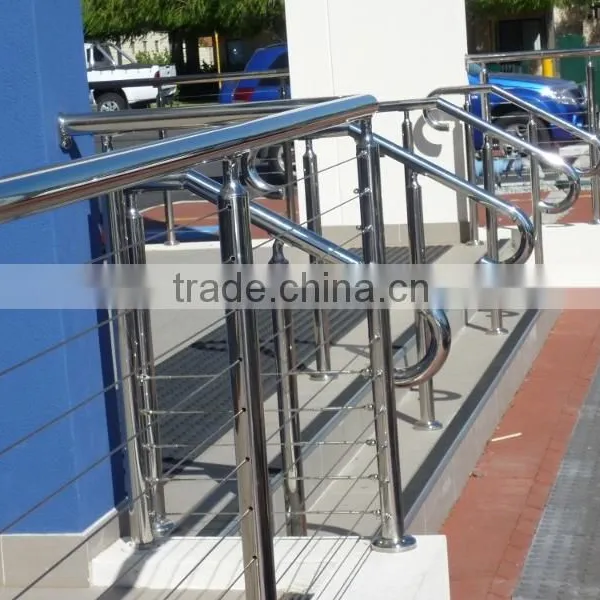 Stainless Steel Cable Railing for the Stair Wire Railing Supplier's Choice