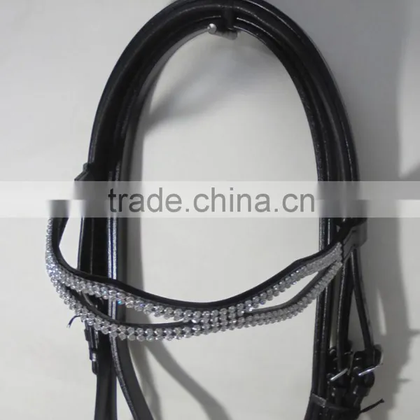 Leather Horse Bridle. photo-2