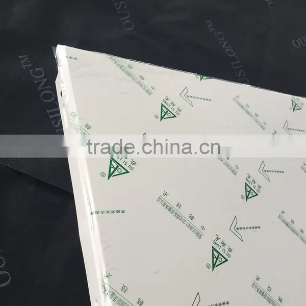 Beveled Edged Waterproof Suspended Aluminum/Metal Decorative Acoustic Ceiling Tiles 600x600mm photo-2
