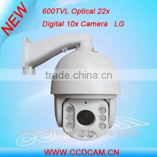 High Quality Analog 600tvl Ccd Ptz Speed Dome Camera