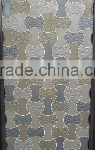 China Glass Mosaic, Glass Mosaic Patterns, Crystal Glass Mosaic Tile photo-6