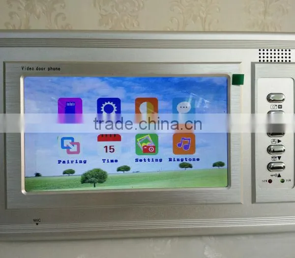 Digital Wireless Intercom Video Door Phone With Remote Door Release photo-3