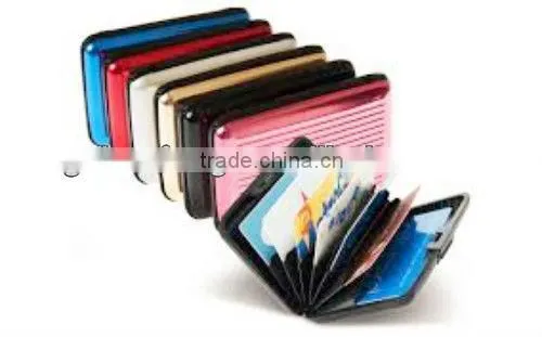 Waterproof Aluminum Protected Business Pocket Front Card Holder