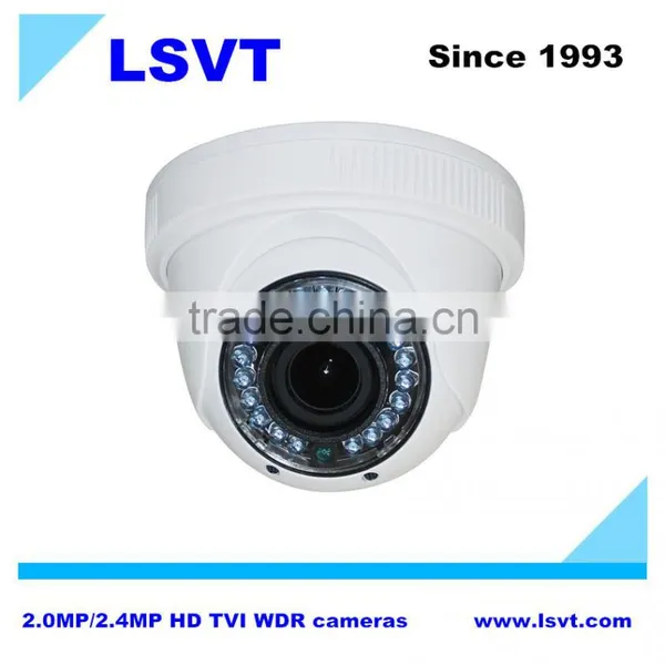 LSVT YH536, 2.0MP/2.4MP, 1080P Waterproof Outdoor HD TVI Dome Cameras, CCTV Cameras With, WDR, Night Vision and Varifocal Lens