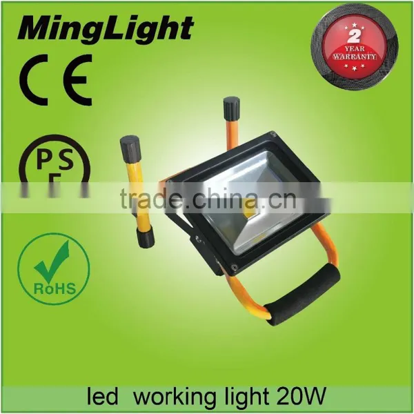 TOP Quality IP65 Bridgelux Driver Led Work Light 20W Led Cordless Portable Recharge Flood Lighting photo-3