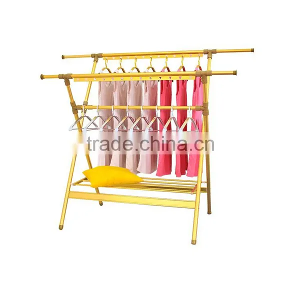 Clothes Airer Folding Stand X Wing Portable Clothes Drying Rack photo-3