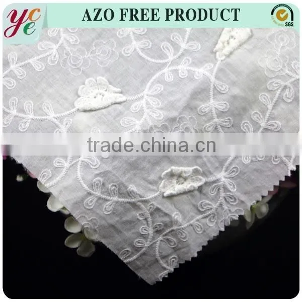Snow White 3d Embroidery Fabric for Dress photo-2