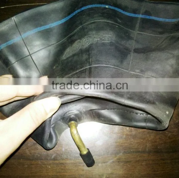 China high quality 4.00-8 natural rubber motorcycle inner tube