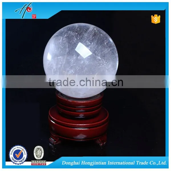 HJT Nature Clear Crystal Ball Personalized Quartz Sphere photo-4