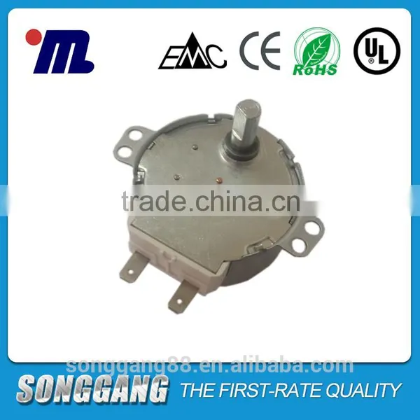 12Volt AC Synchronous Motor for Cooling Fan 49TYZ With Plug Made in China
