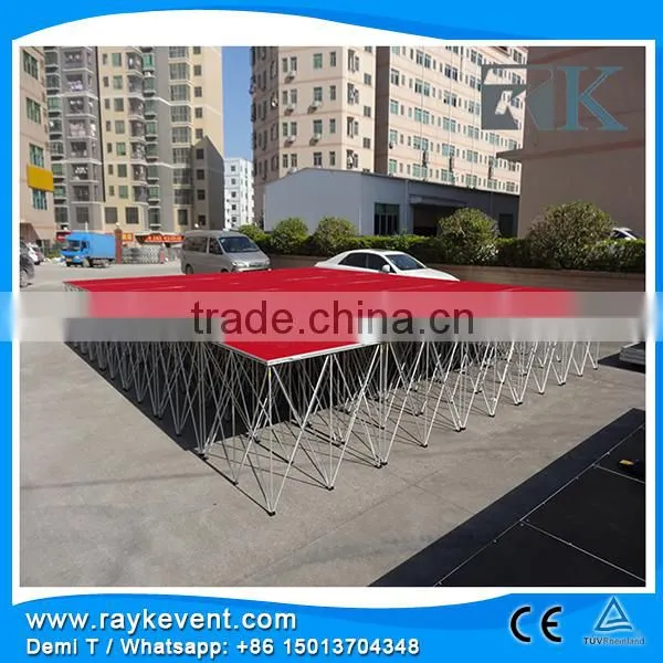 RK Portable Outdoor Concert Stages Revolving Stage Truss System for Sale photo-3