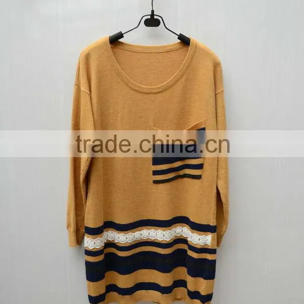 Lay's New Design Sweater With Pocket on the Chest