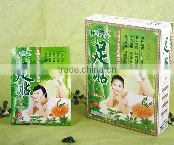 Dr.snow 100% Plant Herbal Detox Foot Patch