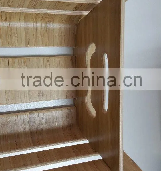 Bent Wood Folding Fruit Picking Basket With Bamboo Veneer photo-3