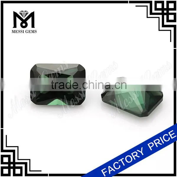6x8mm Octagon Machine Cut Synthetic 152# Spinel Gemstone photo-2