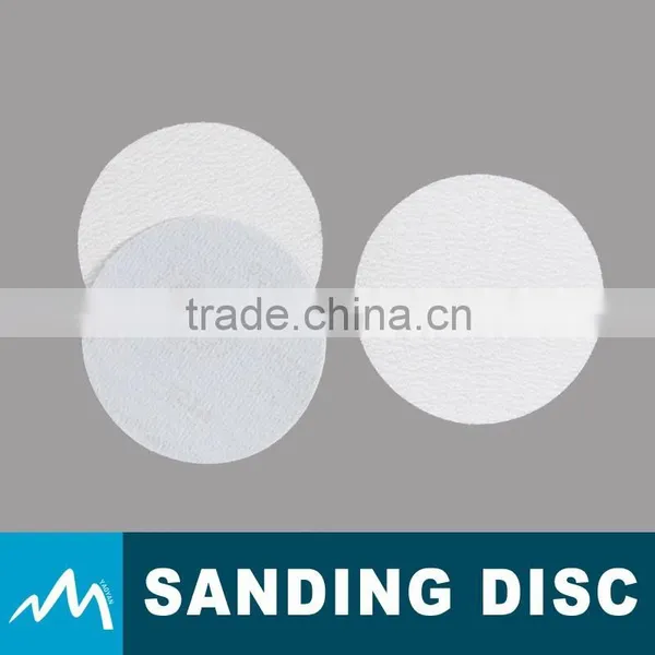 White hook loop Sanding Disc