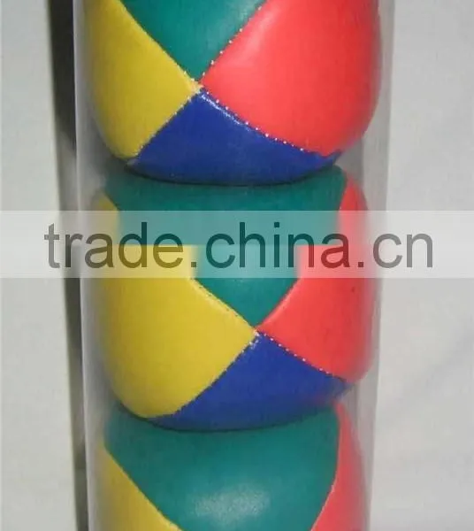 PVC Leather 4 Panels Juggling Ball photo-4