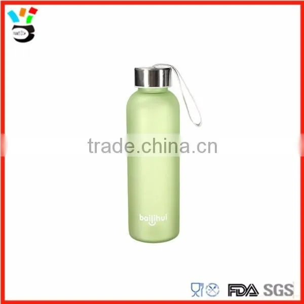 Wholesale Borosilicate Portable 500ml Glass Bottle for Beverages photo-6