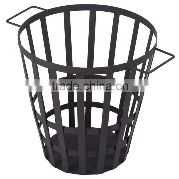 Fire Basket Includes Ash Tray, Black photo-2