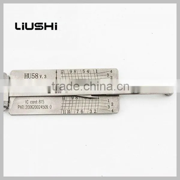 LISHI Lock Pick and Decoder HU58 in 1 Pick Tool Door Lock Auto Locksmith Pick Tool photo-4