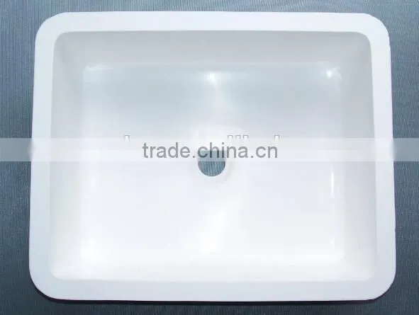 Acrylic Solid Surface Resin Stone Kitchen Sink,artificial Stone Bowl Kitchen Sink photo-6